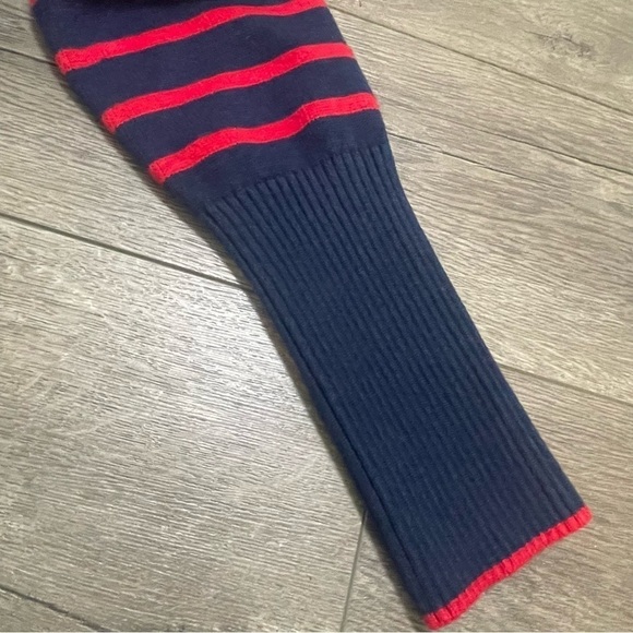 La Ligne x Target Navy Blue Red Striped Sweater Women Plus 1X Crew Neck Cashmere - Picture 8 of 8